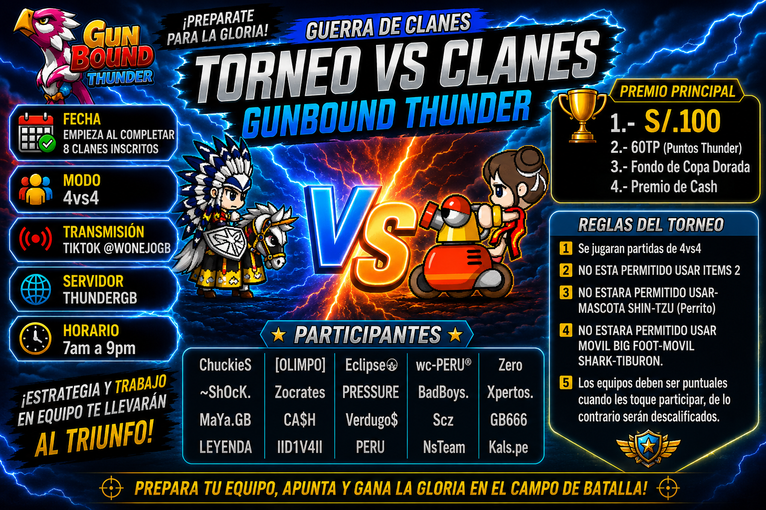 BATALLA DE CLANES
