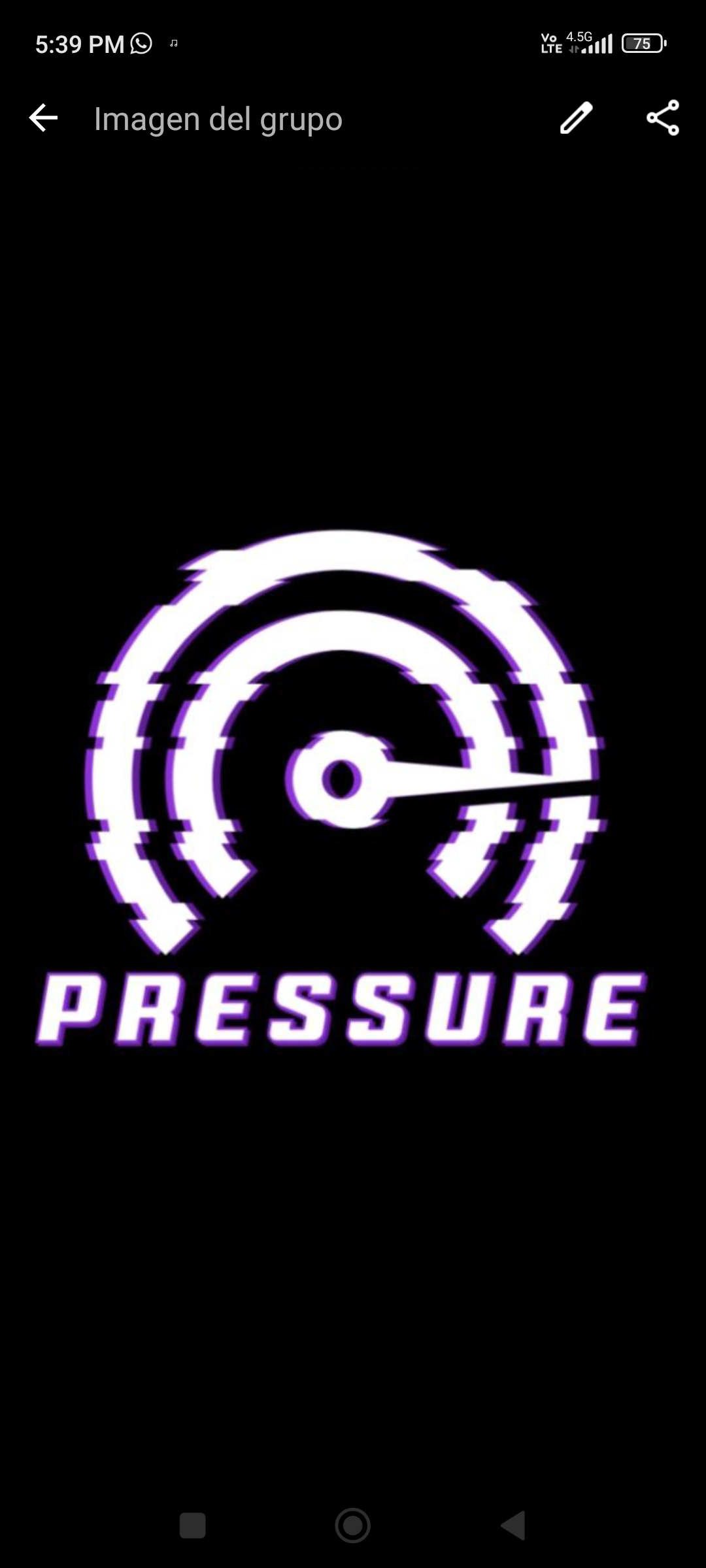 Logo de PRESSURE
